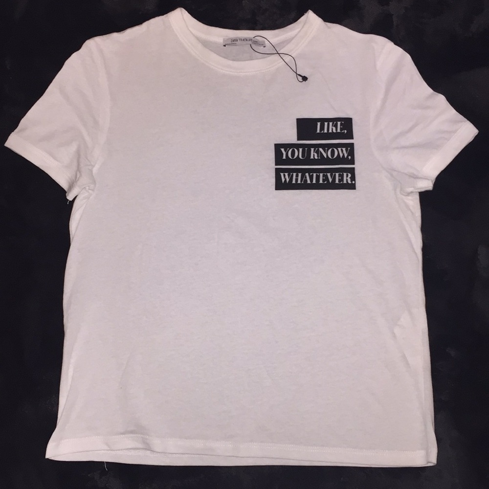 White Zara t-shirt